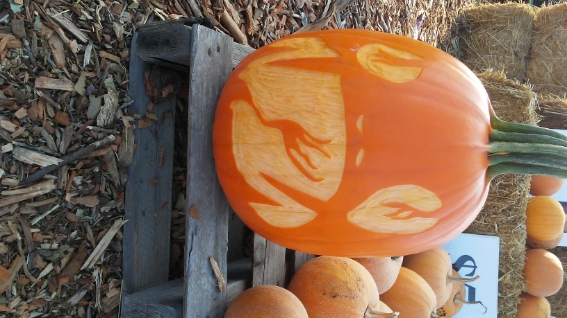 Pumpkin Carving Idea Flame